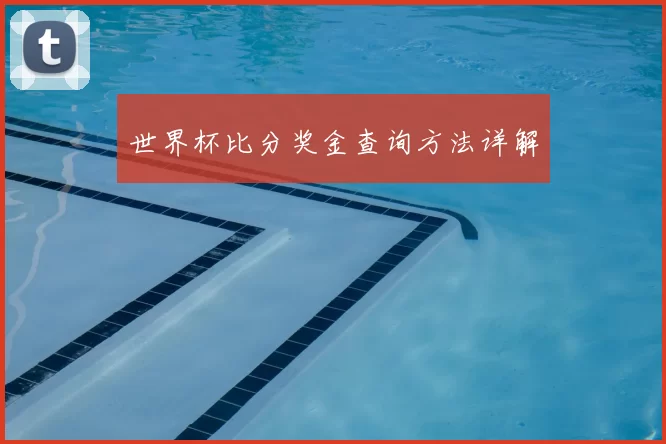 世界杯比分奖金查询方法详解