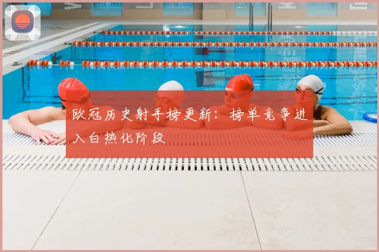 欧冠历史射手榜更新:榜单竞争进入白热化阶段